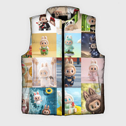 Мужской жилет Коллаж из разных лабубу, цвет: 3D-черный