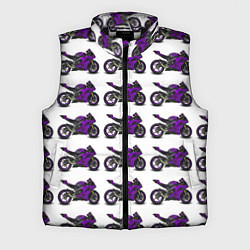 Мужской жилет Motorcycle purple