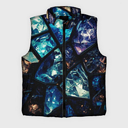 Мужской жилет Текстура драгоценных камней