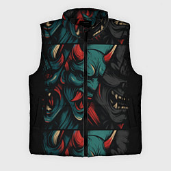 Мужской жилет Демоны Они - нейроарт