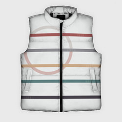 Мужской жилет Stripes and circle