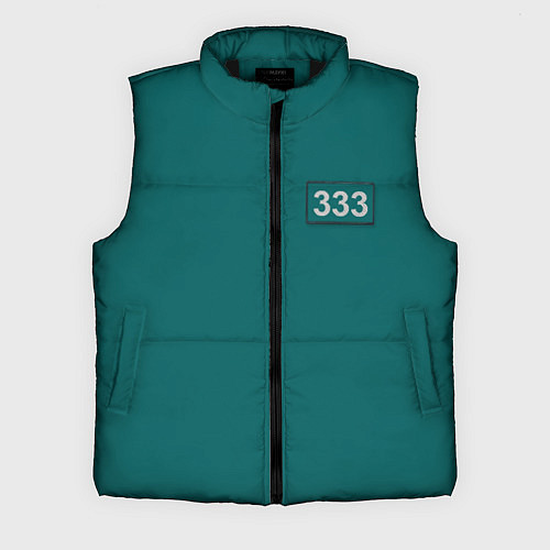 Мужской жилет Персонаж номер 333 / 3D-Черный – фото 1