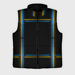 Мужской жилет Neon yellow light blue
