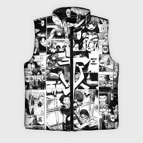 Мужской жилет Doom anime black / 3D-Черный – фото 1