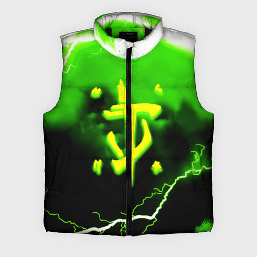 Мужской жилет Doom шторм кислотное лого / 3D-Черный – фото 1