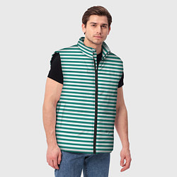 Мужской жилет Тельняшка пограничника, цвет: 3D-черный — фото 2