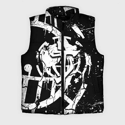 Мужской жилет Doom smile game / 3D-Черный – фото 1