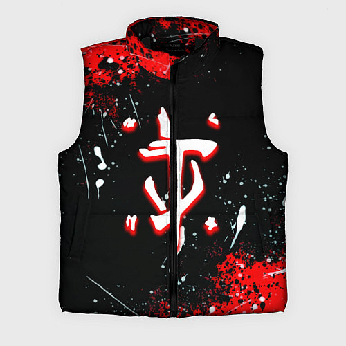 Мужской жилет Doom краски абстракция / 3D-Черный – фото 1
