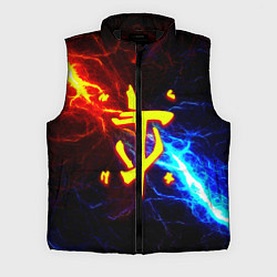 Мужской жилет Doom шторм с молниями, цвет: 3D-черный
