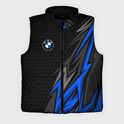 Мужской жилет БМВ - синий спорт, цвет: 3D-черный