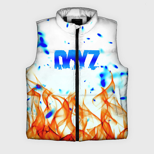 Мужской жилет Dayz огненное пламя / 3D-Черный – фото 1