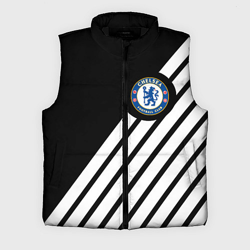 Мужской жилет Chelsea geometry sport / 3D-Черный – фото 1