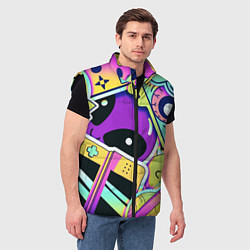 Мужской жилет Пришелец, цвет: 3D-черный — фото 2