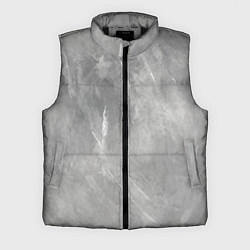 Мужской жилет Абстракция - rare white strokes on gray