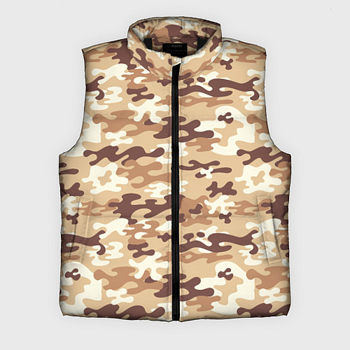 Мужской жилет Камуфляж армия / 3D-Черный – фото 1