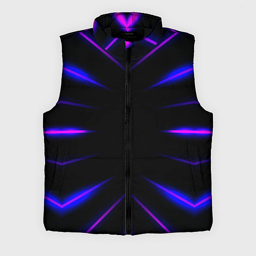 Мужской жилет Color black neon neon / 3D-Черный – фото 1
