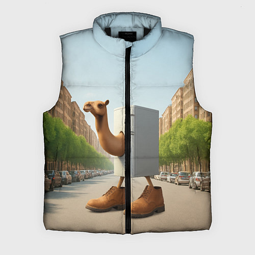 Мужской жилет Фриго Камело мем / 3D-Черный – фото 1