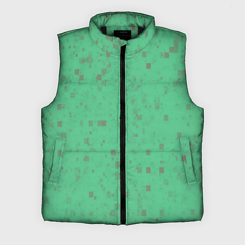 Мужской жилет Color green brown / 3D-Черный – фото 1