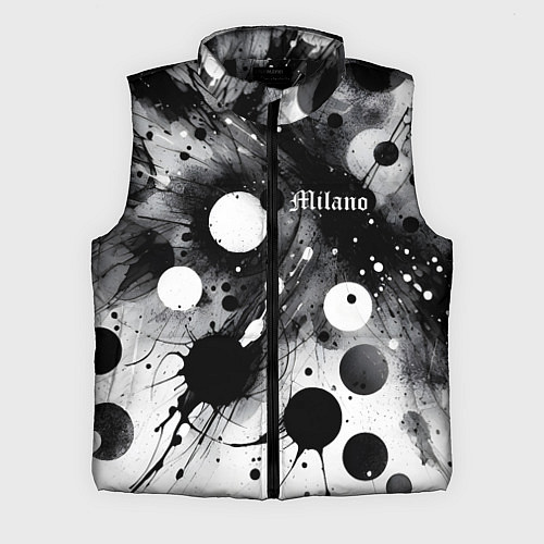 Мужской жилет Abstract fantasy pattern - Milano / 3D-Черный – фото 1