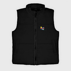 Мужской жилет Mercedes amg, цвет: 3D-черный