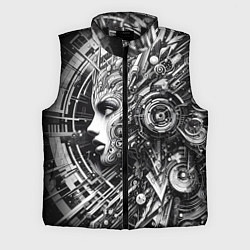 Мужской жилет Cyber girl - ai art fantasy graffiti