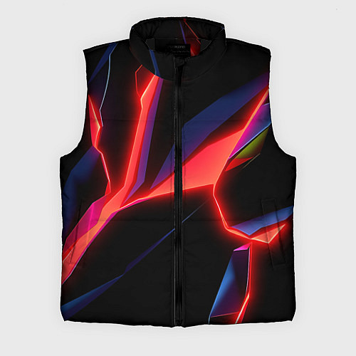 Мужской жилет Neon red / 3D-Черный – фото 1