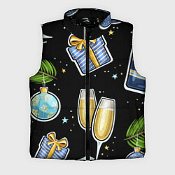 Мужской жилет Новогодний вайб