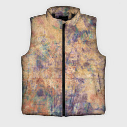 Мужской жилет Абстракция - pink marble with blue flecks