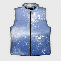 Мужской жилет Снежки попали в тебя, цвет: 3D-черный