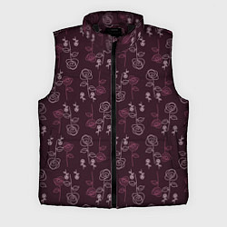 Мужской жилет Simple roses