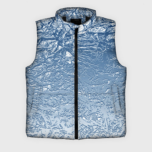 Мужской жилет Налипший снег / 3D-Черный – фото 1