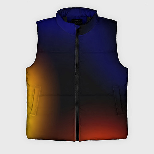 Мужской жилет Color black red blue / 3D-Черный – фото 1
