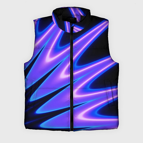 Мужской жилет Color multi-colored neon / 3D-Черный – фото 1