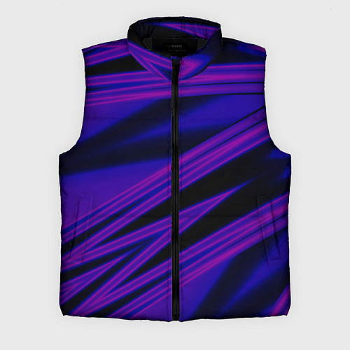 Мужской жилет Color multi-colored neon / 3D-Черный – фото 1