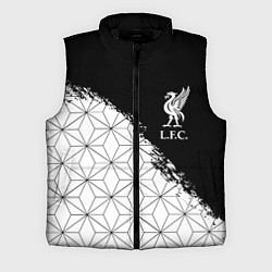 Мужской жилет Liverpool краски текстура геометрия, цвет: 3D-черный