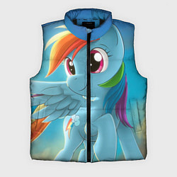 Мужской жилет My littlle pony, цвет: 3D-черный