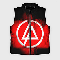 Мужской жилет Linkin Park: Red style, цвет: 3D-светло-серый