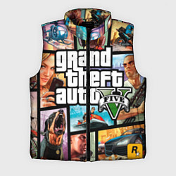 Мужской жилет GTA 5: City Stories, цвет: 3D-черный