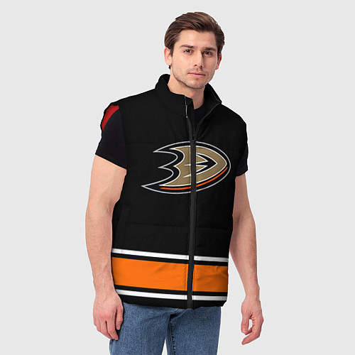 Мужской жилет Anaheim Ducks Selanne / 3D-Красный – фото 3