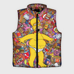 Мужской жилет Рай Гомера, цвет: 3D-черный