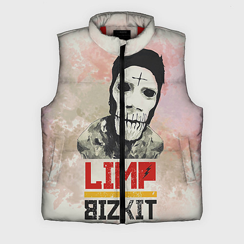 Мужской жилет Limp Bizkit / 3D-Красный – фото 1