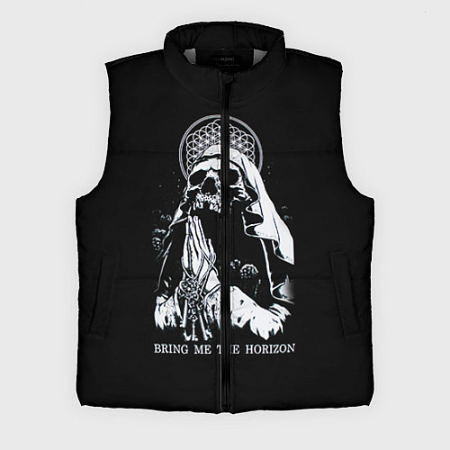 Мужской жилет BMTH: Skull Pray / 3D-Светло-серый – фото 1
