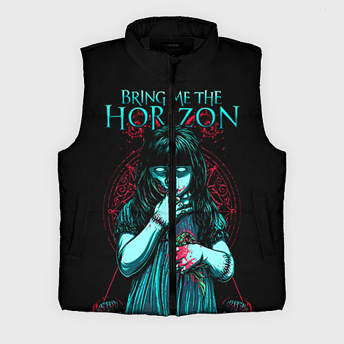 Мужской жилет BMTH: Zombie Girl / 3D-Черный – фото 1