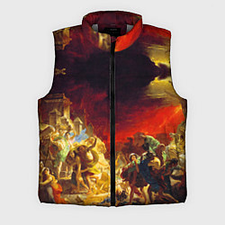 Мужской жилет Брюллов Последний день Помпеи, цвет: 3D-светло-серый