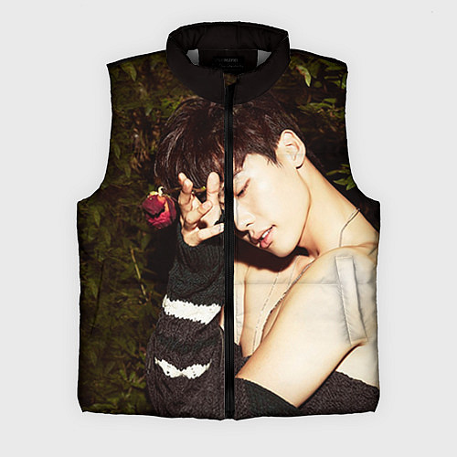 Мужской жилет Lee Jong Hyun / 3D-Светло-серый – фото 1