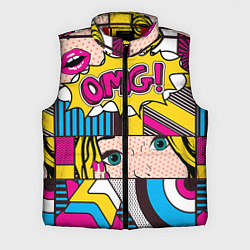 Мужской жилет POP ART, цвет: 3D-красный