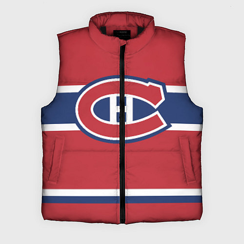 Мужской жилет Montreal Canadiens / 3D-Черный – фото 1