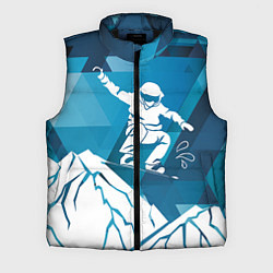 Мужской жилет Горы и сноубордист