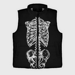 Мужской жилет Скелет, цвет: 3D-светло-серый