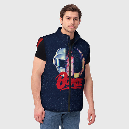 Мужской жилет Bowie Space / 3D-Красный – фото 3